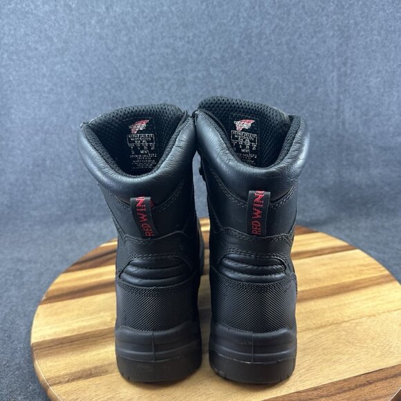 Red Wing 8" King Toe Men's Black Waterproof Rubber Toe Bumper 3512 Size 7D - Picture 6 of 11